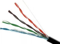 Кабель витая пара INTERLAN24  UTP 5E 4P CU PE 24AWG  305M внешняя