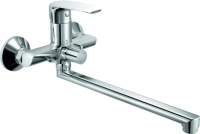 Смеситель для ванны Gozo RUSH, длинный, пов. излив, хром (GZ3735-51)