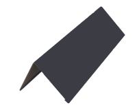 Конек Серый Графит ( узкий, плоский ) (RAL 7024) 150х150х2000