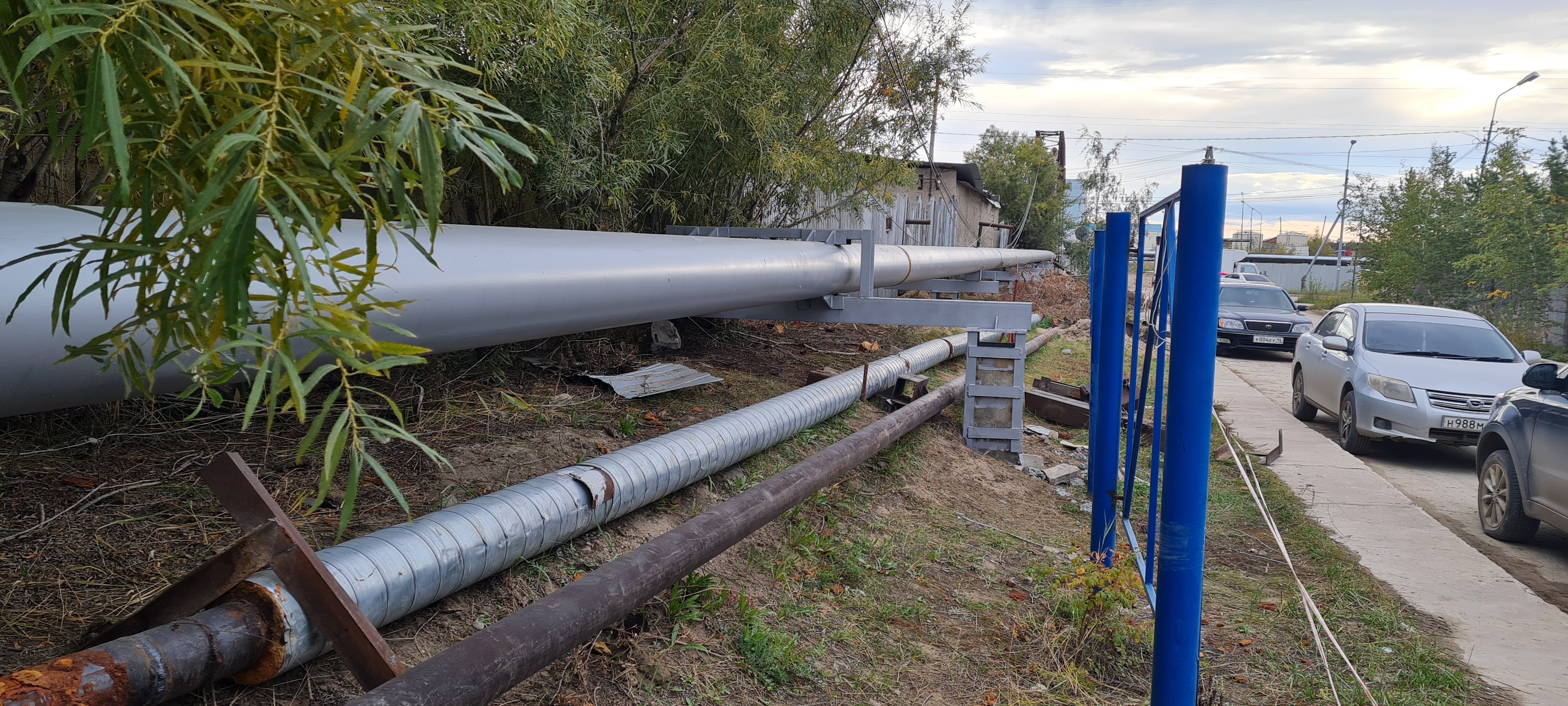 Реконструкция тепловых сетей. РС(Я), г. Якутск