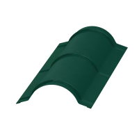 20452 Планка КОНЬКА круглого Зеленый мох