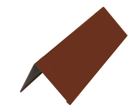 Конек Рубин ( широкий, плоский ) (RAL 3011)