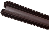 03650 Планка «Внутренний угол» Коричневая Т-13 х 3,00 м